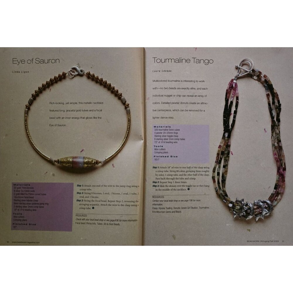 Stringing Magazine Fall 2005 150 Designs And How To Create Them - Picture 10 of 15